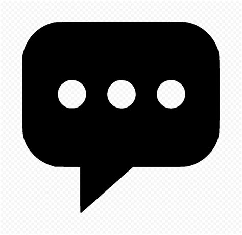 Chat Comment Vector Icon Transparent PNG Citypng