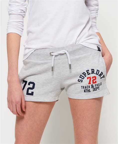 Superdry Track And Field Lite Short Shorts Voor Dames
