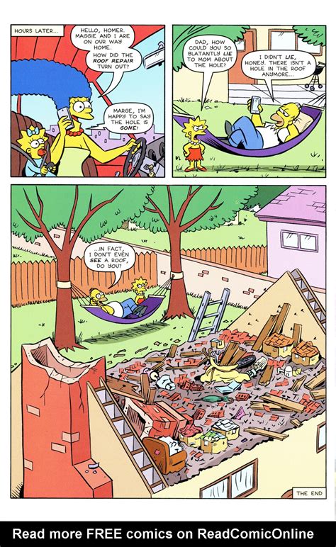 Read Online The Simpsons Summer Shindig Comic Issue 8