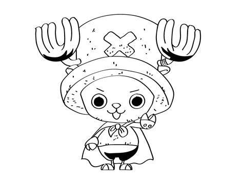 How to draw Tony Tony Chopper from One Piece  MANGAJAM.com