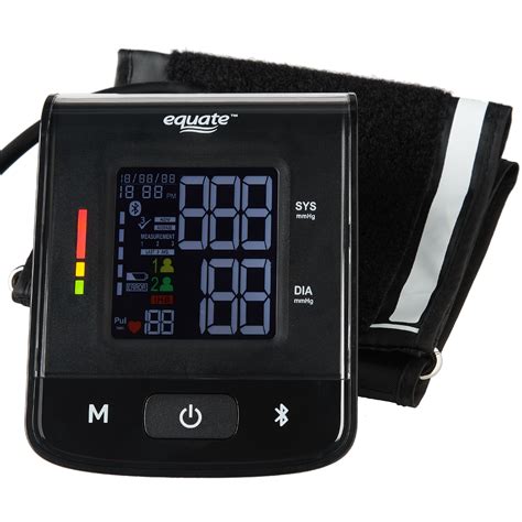 Equate Upper Arm Blood Pressure Monitor 4000 Series Manual at Lydia