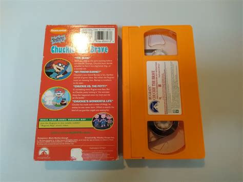 Rugrats Chuckie The Brave VHS 1996 Grelly USA