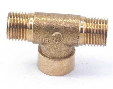 BSP Male Female Male Thread Brass T Union Tee Fitting Pipe MFM UK EBay