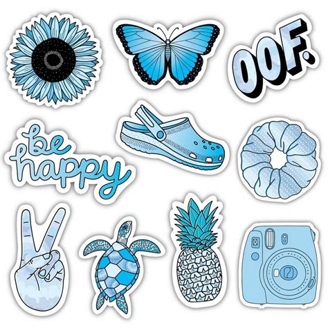 19 Aesthetic Stickers Printable Sticker Images