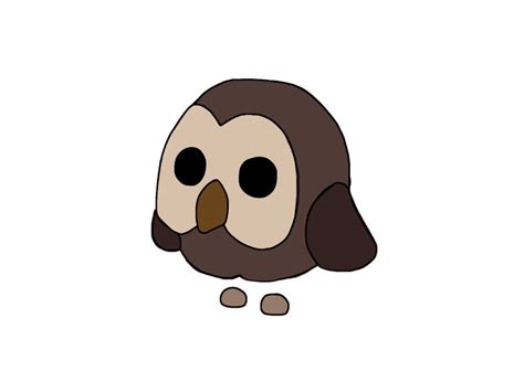 Adopt Me Pet Owl Кошачий рисунок Милые каракули Милые рисунки