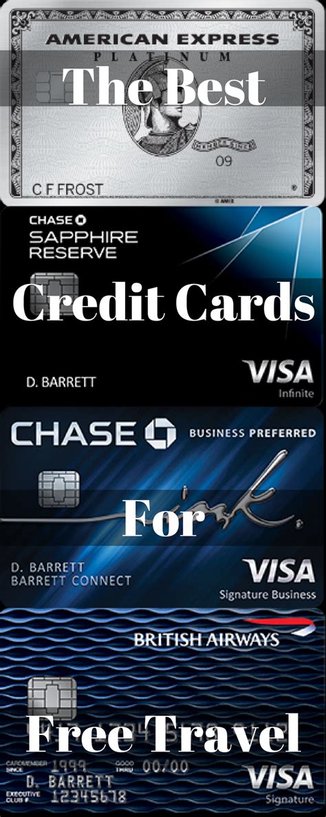 It's important to break down. The Best Credit Cards for Free Travel - Escape on a Dime ...