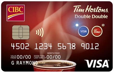 Tim Hortons Double Double Visa Card Cibc