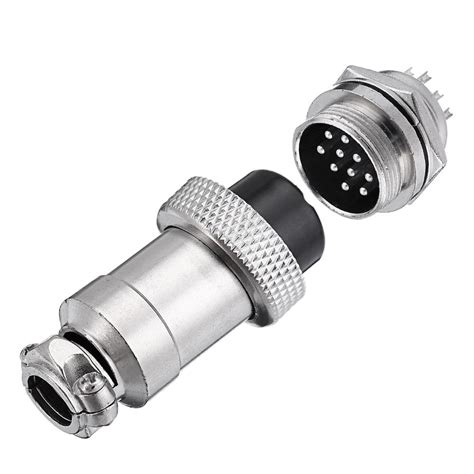 Gx20 10 Pin 20mm Male And Female Wire Panel Circular Connector Aviation Socket Plug Sale
