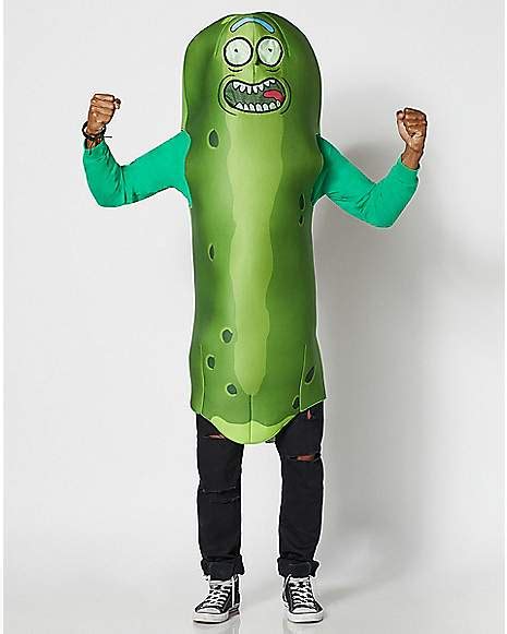 Palamon Rick And Morty Foam Pickle Rick Costume Adult One Size Green