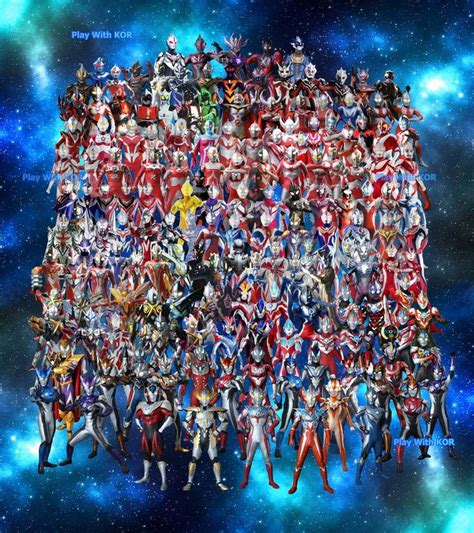 All Ultraman Taiga By Playwithkor On