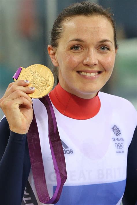 Victoria Pendleton Gold Medal Cyclist At London Olympic Games