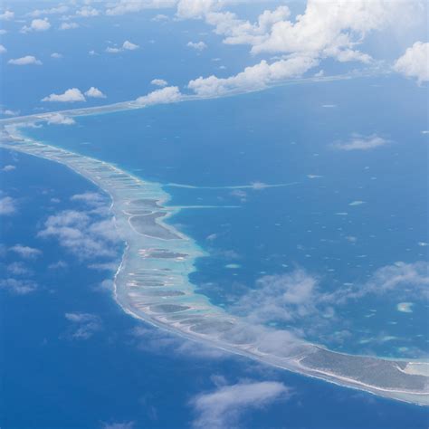 Arutua Atoll Aerial French Polynesia
