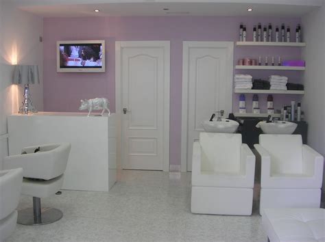 Proyecto Peluqueria Home Beauty Salon Home Hair Salons Nail Salon Decor Beauty Salon Design