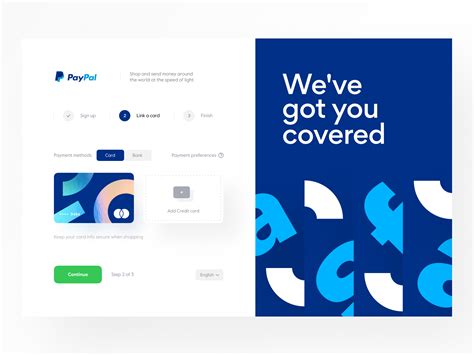 Paypal Link A Credit Card By Vladimir Gruev For Ooze On Dribbble