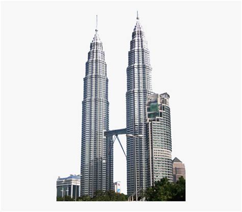 Tower Clipart Malaysia Twin Tower Petronas Twin Towers Png Free