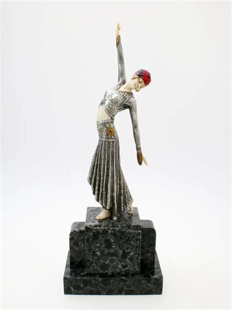 Danseuse Art Déco Tänzerin Demétre Chiparus 1886 1947 Auctions And Price Archive