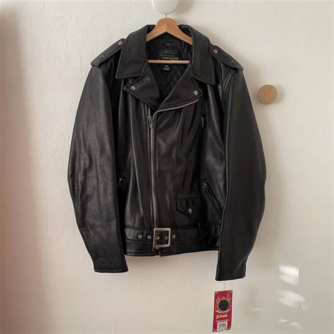 Schott Perfecto Motorcycle Leather Jacket 519 New Grailed
