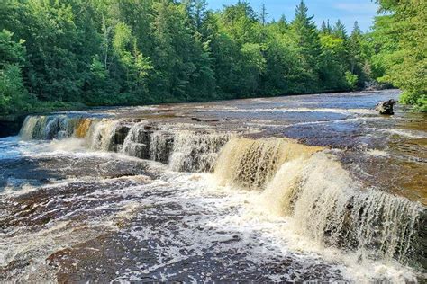 Diy Upper Peninsula Michigan Waterfalls Tour Map 10 Michigan