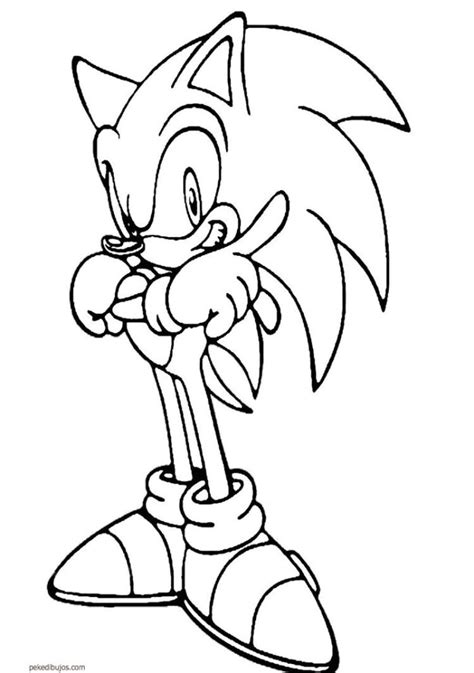 Dibujos De Sonic Para Imprimir Dibujos De Sonic Para Colorear E