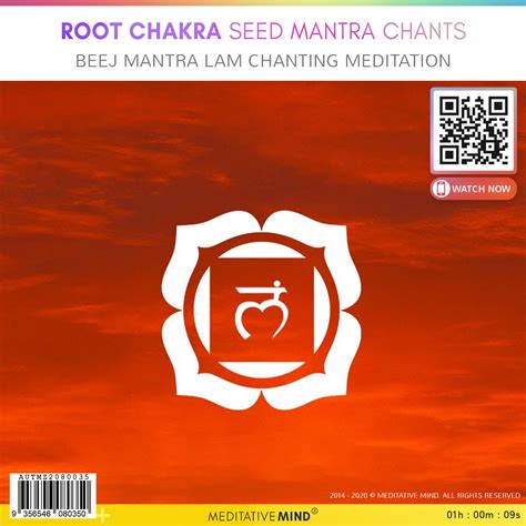 Root Chakra Seed Mantra Chants Beej Mantra LAM Chanting Meditation