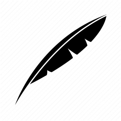 Calligraphy, feather, quill, write icon - Download on Iconfinder png image