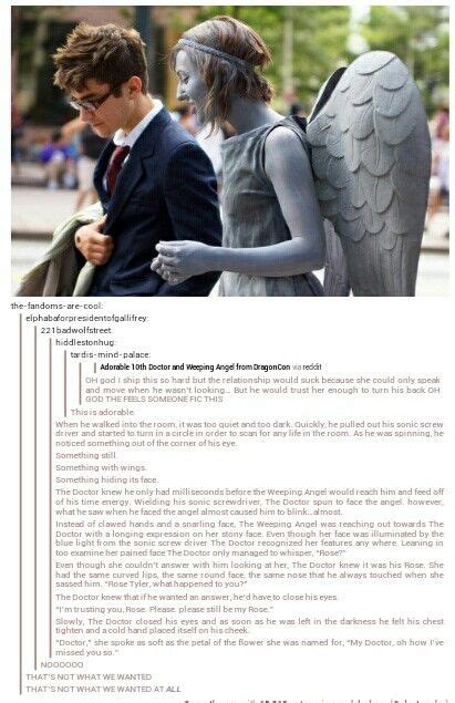 Weeping Angel Rose Feels Ugggg Why Did I Read That
