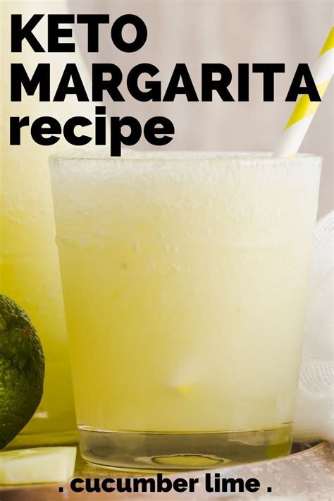 Refreshing Cucumber Lime Margarita Recipe In 2020 With