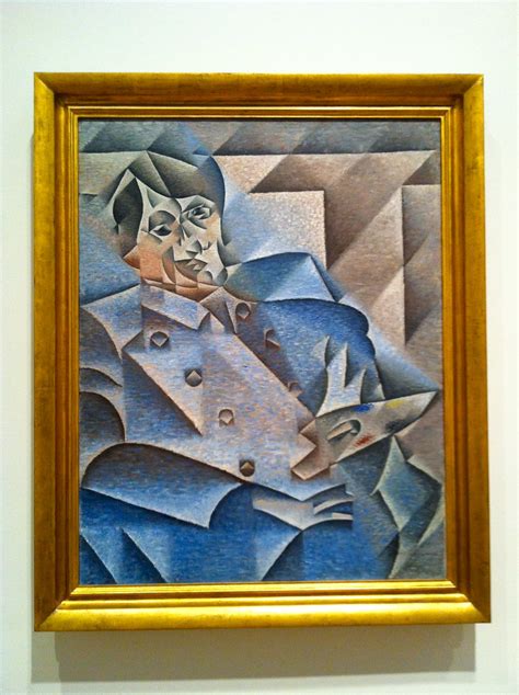 Portrait Of Pablo Picasso By Juan Gris 1912 Things Worth Describing