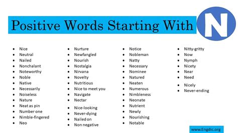 Positive Adjectives That Start With N Thaipolicepluscom