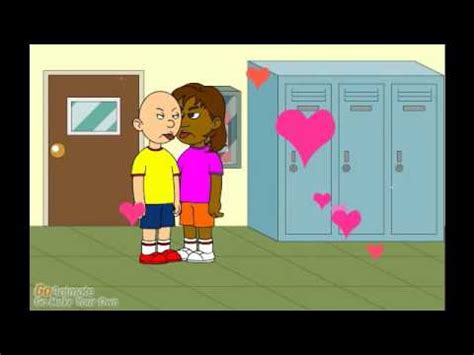 Caillou Kisses Dora And Gets Grounded YouTube