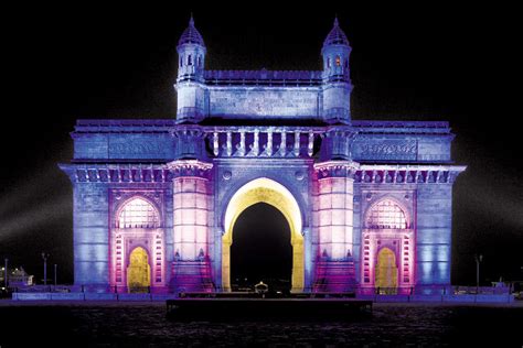 Gateway Of India Mumbai India Color Kinetics