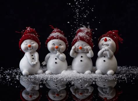 Free Image On Pixabay Snowman Figure Cute Winter Christmas Art