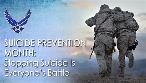 Suicide Prevention Month Stopping Suicide Is Everyones Battle Joint