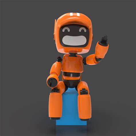 Some Folks Wanted A 3d Model For The Little Robot Dude From Ldandr So