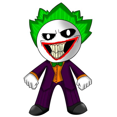 Chibi Joker By Gammas Universe On Deviantart