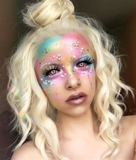 43 cute unicorn makeup ideas to copy this halloween unicorn makeup unicorn makeup halloween