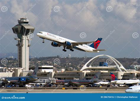 Delta Airlines Jet Taking Off Editorial Photo Image 28670416