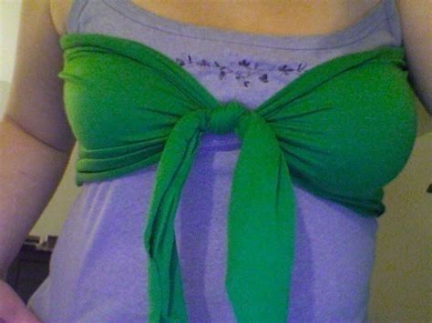 Simple No Sew Strapless Bra · How To Make A Bra · No Sew On Cut Out Keep