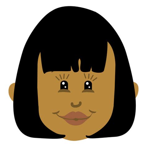 Black Woman Head Cartoon Transparent Png And Svg Vector File
