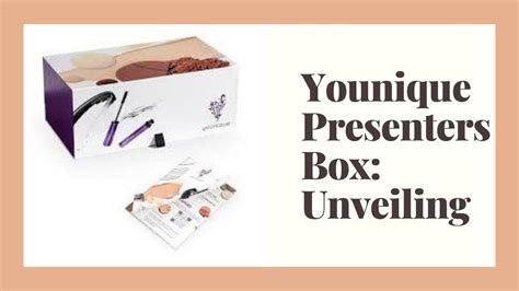 Younique Presenter Box Unveiling July 2020 Facebook Live 08032020 In
