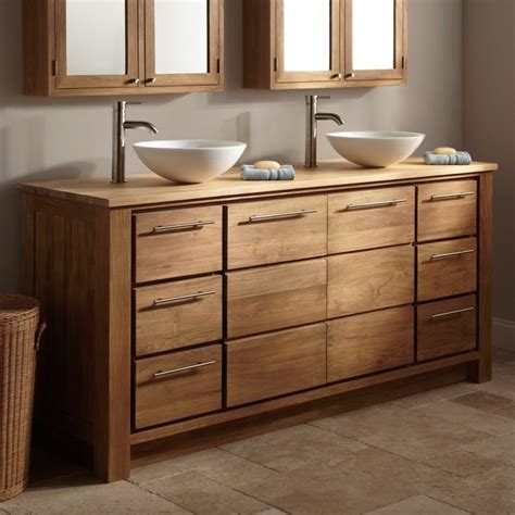 Pamper Your Home With These Amazing Wooden Bathroom Cabinets