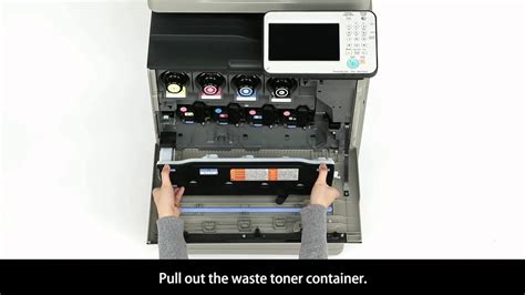 Écran tactile wvga couleur personnalisable et inclinable de 17,8 cm. Canon iR-ADV C250i/C350i: Waste Toner Container ...