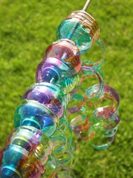 Water Bottle Wind Spirals Water Bottle Crafts Plastic