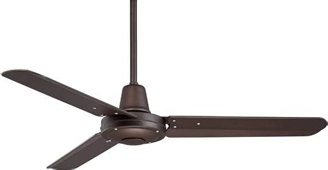 44 Plaza Industrial Outdoor Ceiling Fan With Remote Control Oil Rubbed