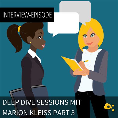 Deep Dive Sessions Mit Marion Kleiss Part 3 Nuboradio