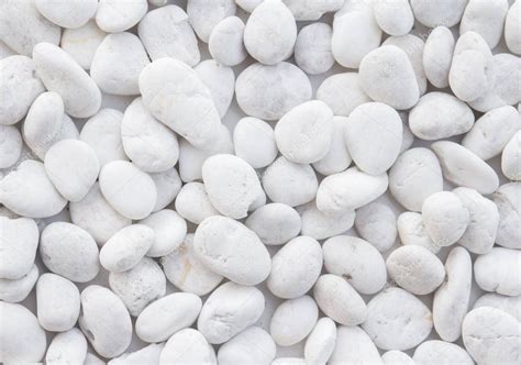 White Pebbles Stone Texture Background — Stock Photo © Tendo23 208127704