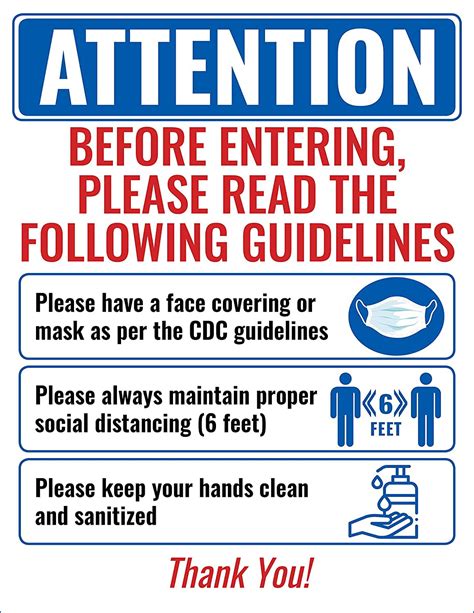 Cdc Mask Sign Printable Signs Delaware S Coronavirus Official Website