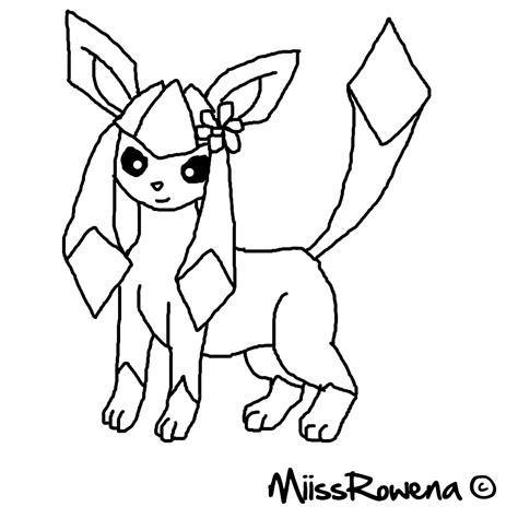 Pokemon Glaceon Coloring Pages At Getdrawings Free Download
