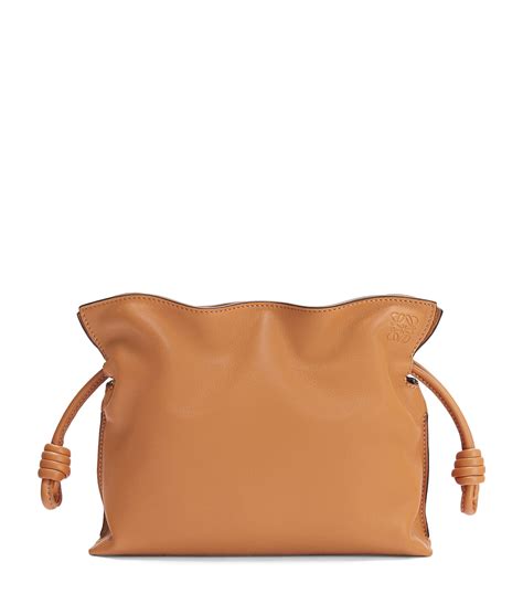Loewe Mini Leather Flamenco Clutch Bag Harrods Us