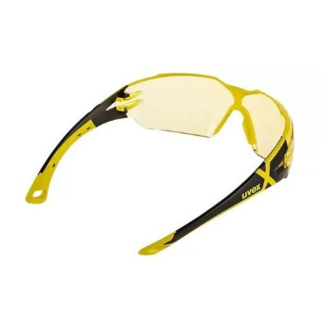 uvex pheos cx2 pc amber lens black yellow eyewear industrial safety products singapore
